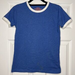 J.Crew Crewcuts Blue Ringer Tee | Boys 12 | Casual School Tee
